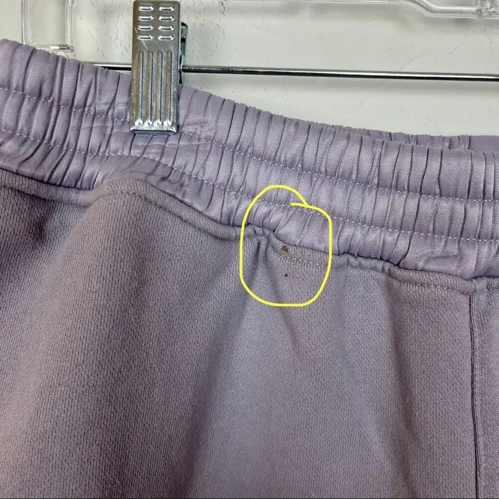 RtA Edgar Sweat Shorts in Dusk Mauve